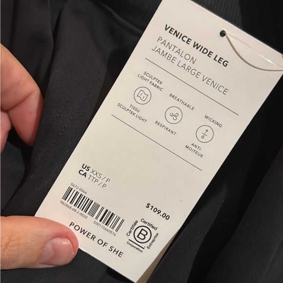 Athleta Venice Wide Leg // Black #982868 - Picture 13 of 16